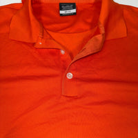 Nike Golf Polo Shirt Mens XXL Orange Dri-Fit Performance Short Sleeve