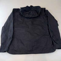 The North Face DryVent Waterproof Hooded Jacket Black Camo L Large Lightweight Rain Coat