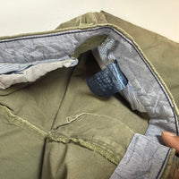 Tommy Hilfiger Straight Leg Chino Trousers Olive Green Size 12 W34