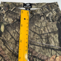 Mossy Oak Camo Hunting Trousers Break-Up Country Cotton Cargo Size 32