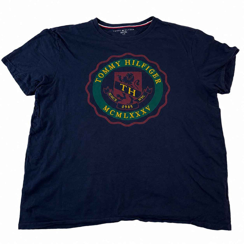 Tommy Hilfiger Crest Logo Graphic T-Shirt — Size L