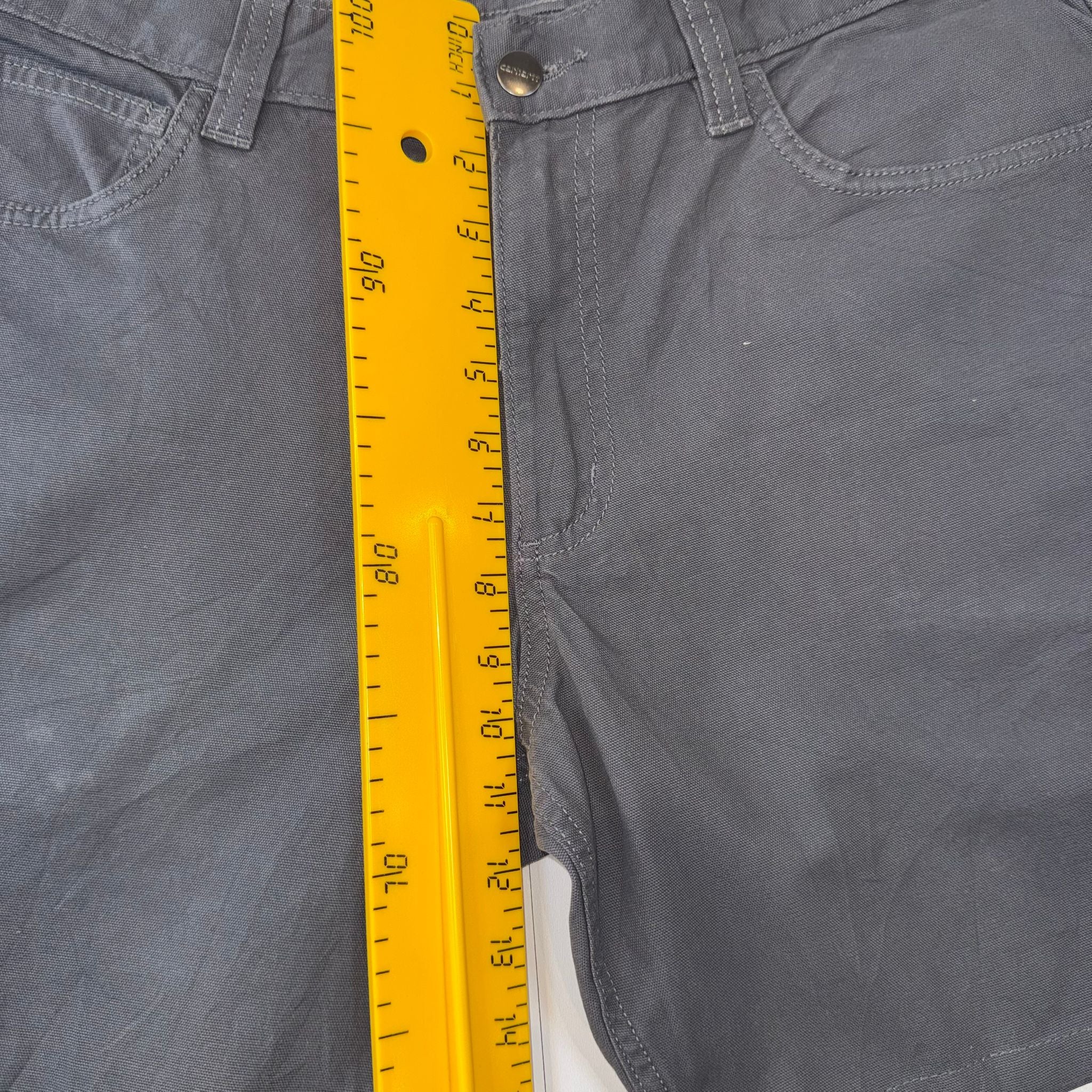 Carhartt Rugged Flex Relaxed Fit Work Shorts – Grey – W34