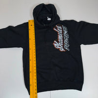 Shameless Racing Drag Car Graphic Pullover Hoodie Black Size M