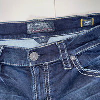 Silver Jeans Co Zac Bootcut Jeans Dark Blue Wash Size W38