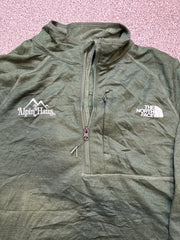 The North Face Men’s Alpin Haus 1/4 Zip Fleece Pullover – P535