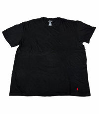 Polo Ralph Lauren Crew Neck T-Shirt Black Cotton Classic Fit Mens Size XL
