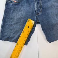 Diesel Larkee Denim Shorts W31 Men’s Blue Vintage Y2K