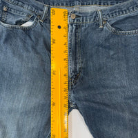 Levi’s 505 Regular Fit Jeans W40 L32 Blue Denim Straight Leg Classic Vintage