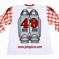 Verbero Custom Team Hockey Jersey, "Jet's Pizza" Eastside Elite Design, Size XL