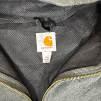 Carhartt Rain Defender Zip Up Hoodie Grey Mesh Lined Hood Size 3XL