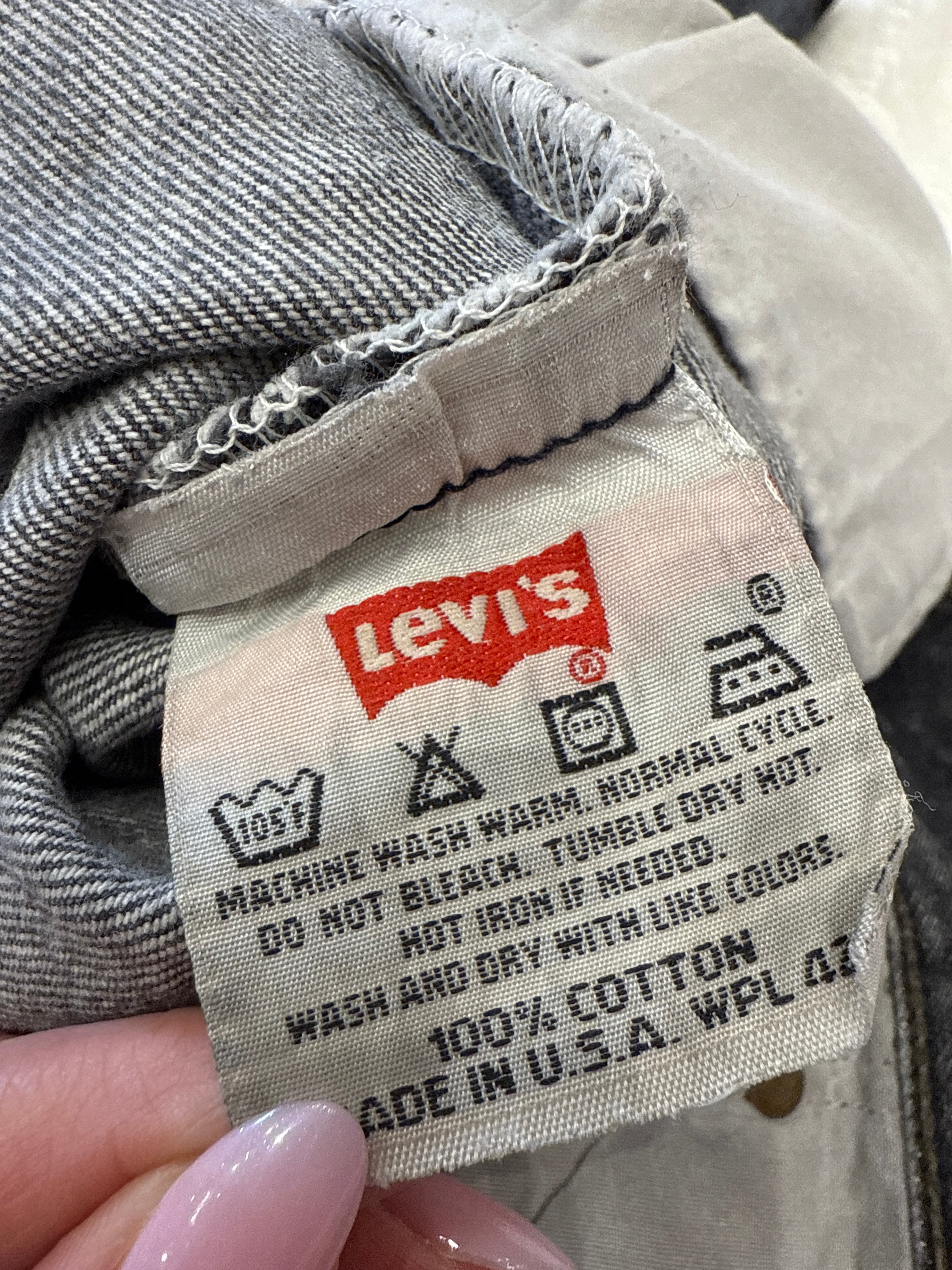 Rare Vintage Levi's 501 XX, USA Made, Denim Jeans - W34 L34