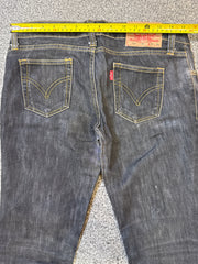 Levi’s Women’s 507 Professional Low-Waisted Black Jeans – P430