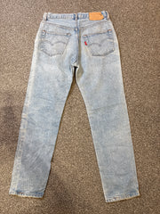 Levi’s Women’s 901 Light Blue Regular Fit Jeans – P438