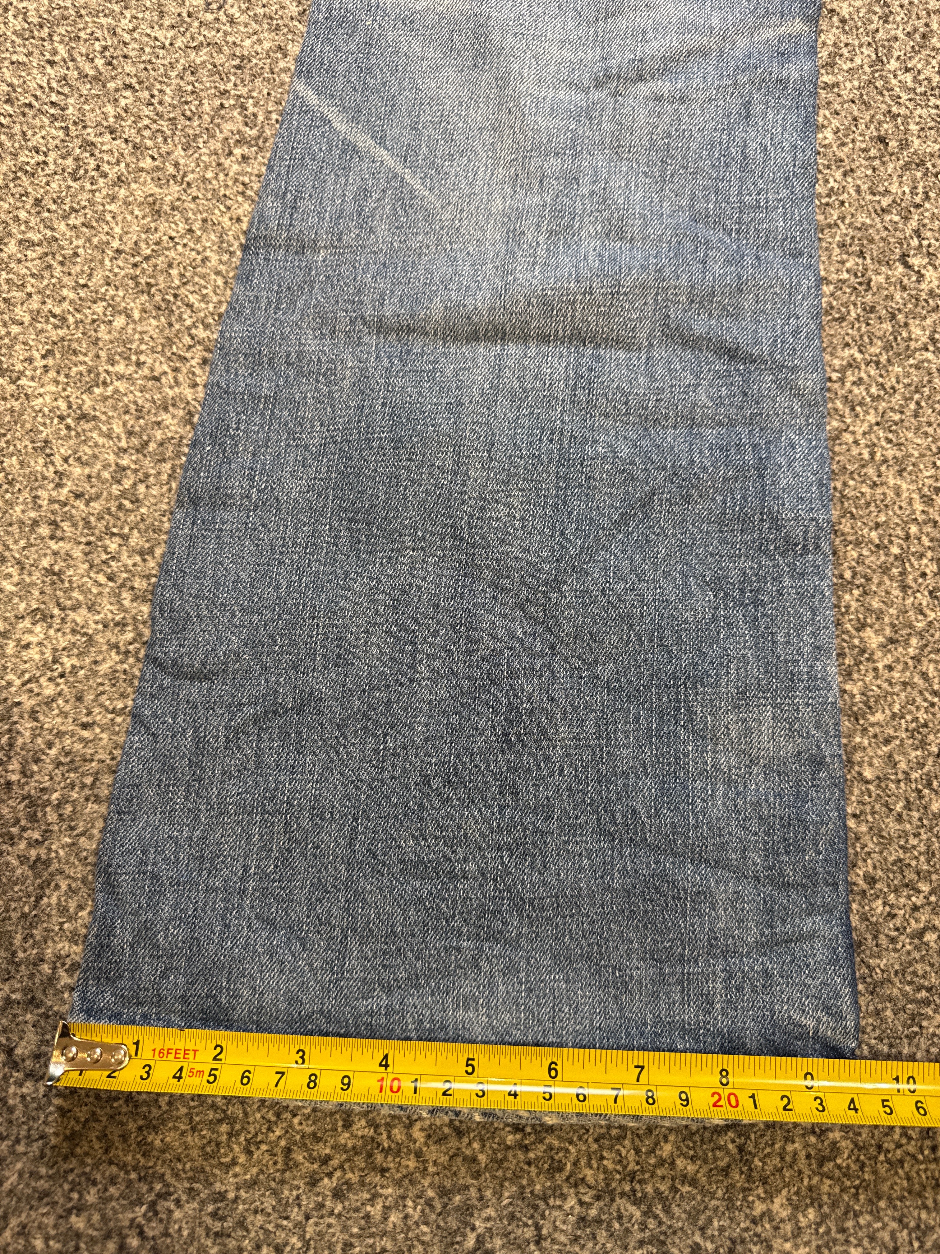 Levi’s Women’s Vintage 525 Blue Faded Bell Bottom Jeans – P398