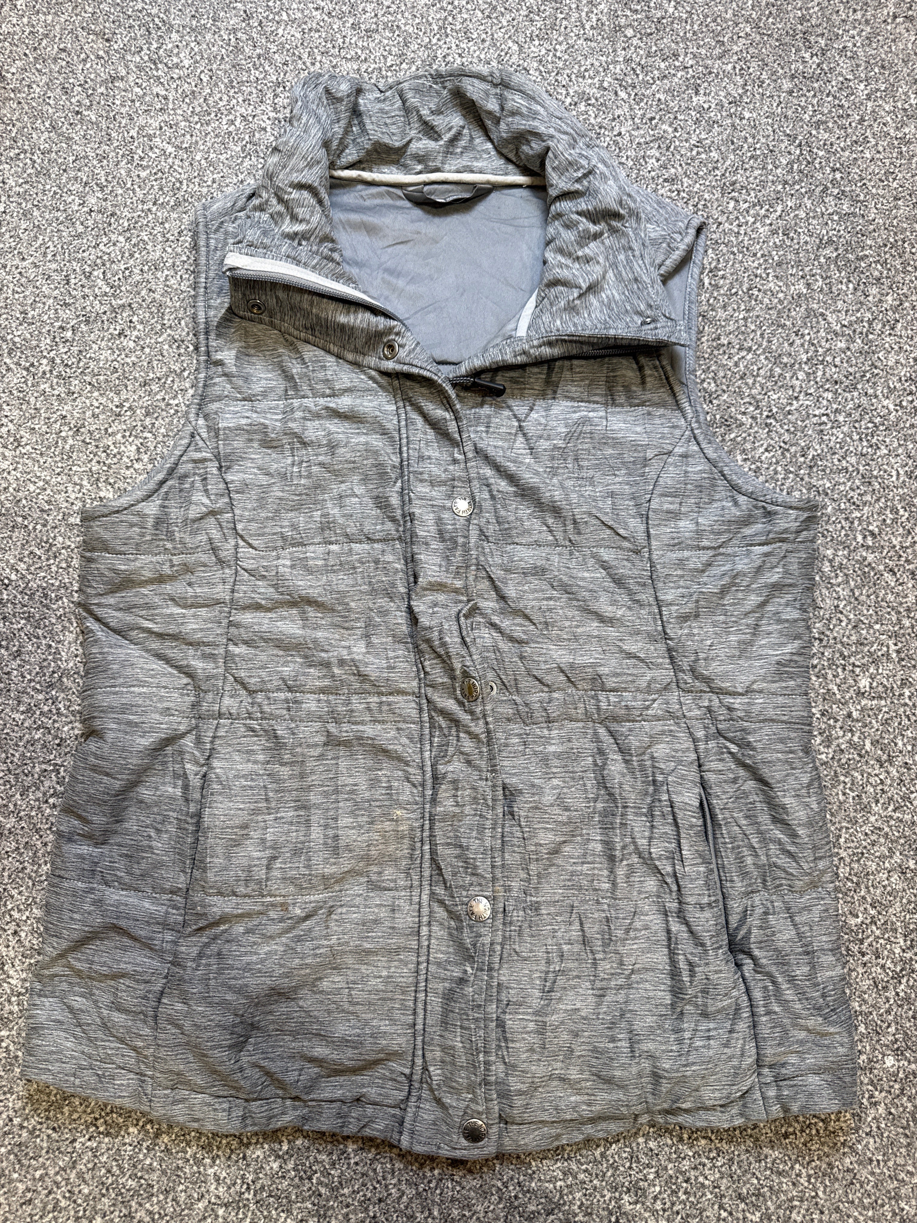 The North Face Women’s Double Wall Winter Vest – Gray