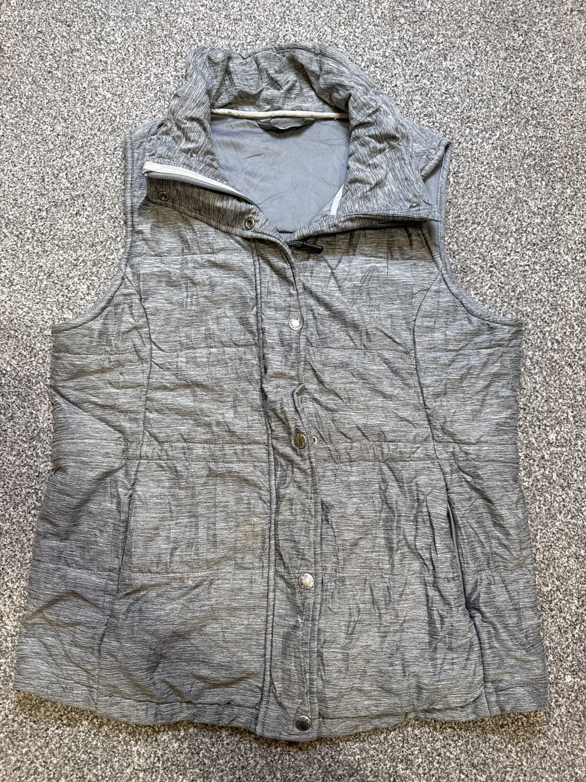 The North Face Women’s Double Wall Winter Vest – Gray