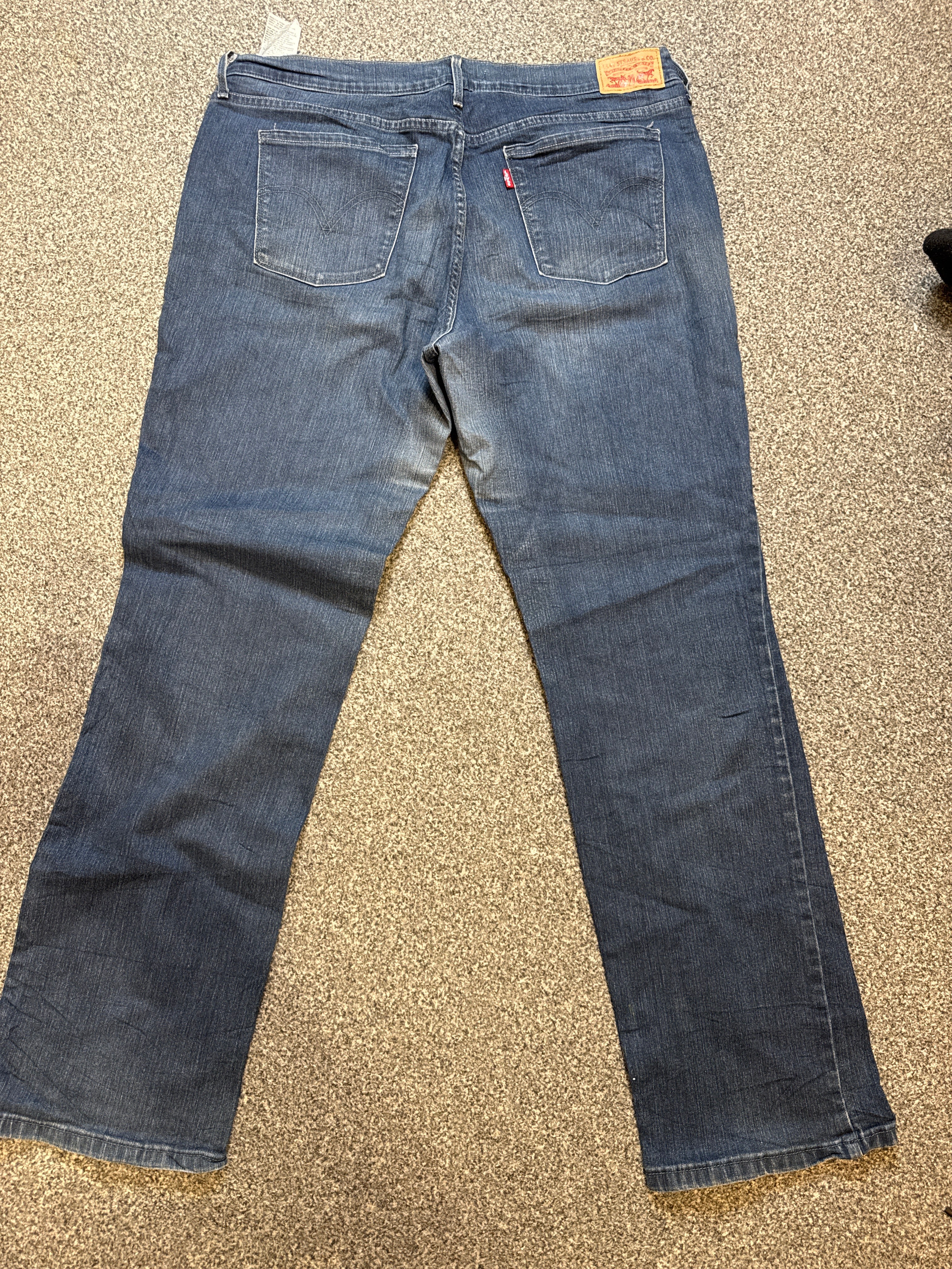 Levi’s Women’s 505 Vintage Dark Blue Jeans – P389