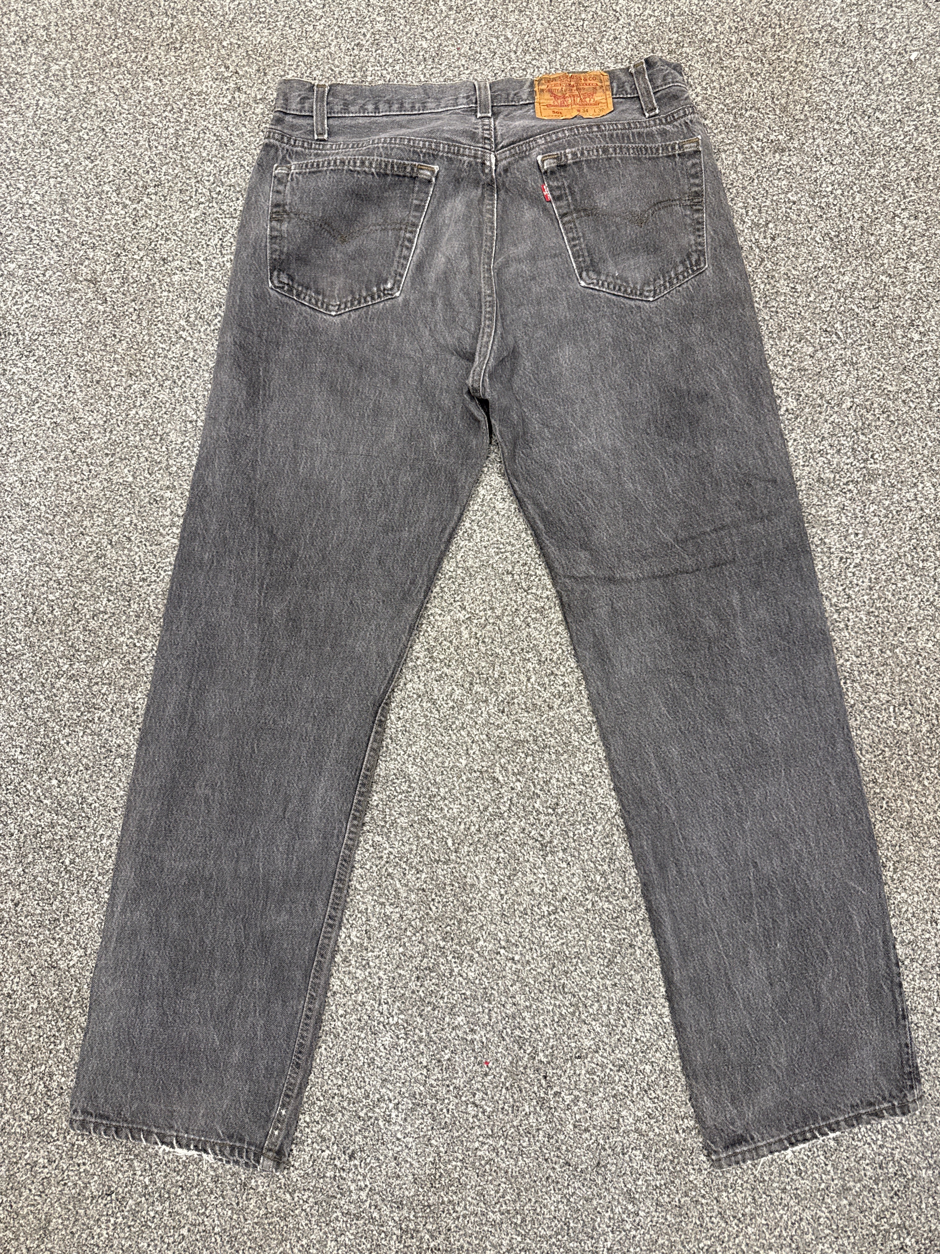 Vintage Levi's 501 XX, USA Made, Disstressed Denim Jeans - W34 L30