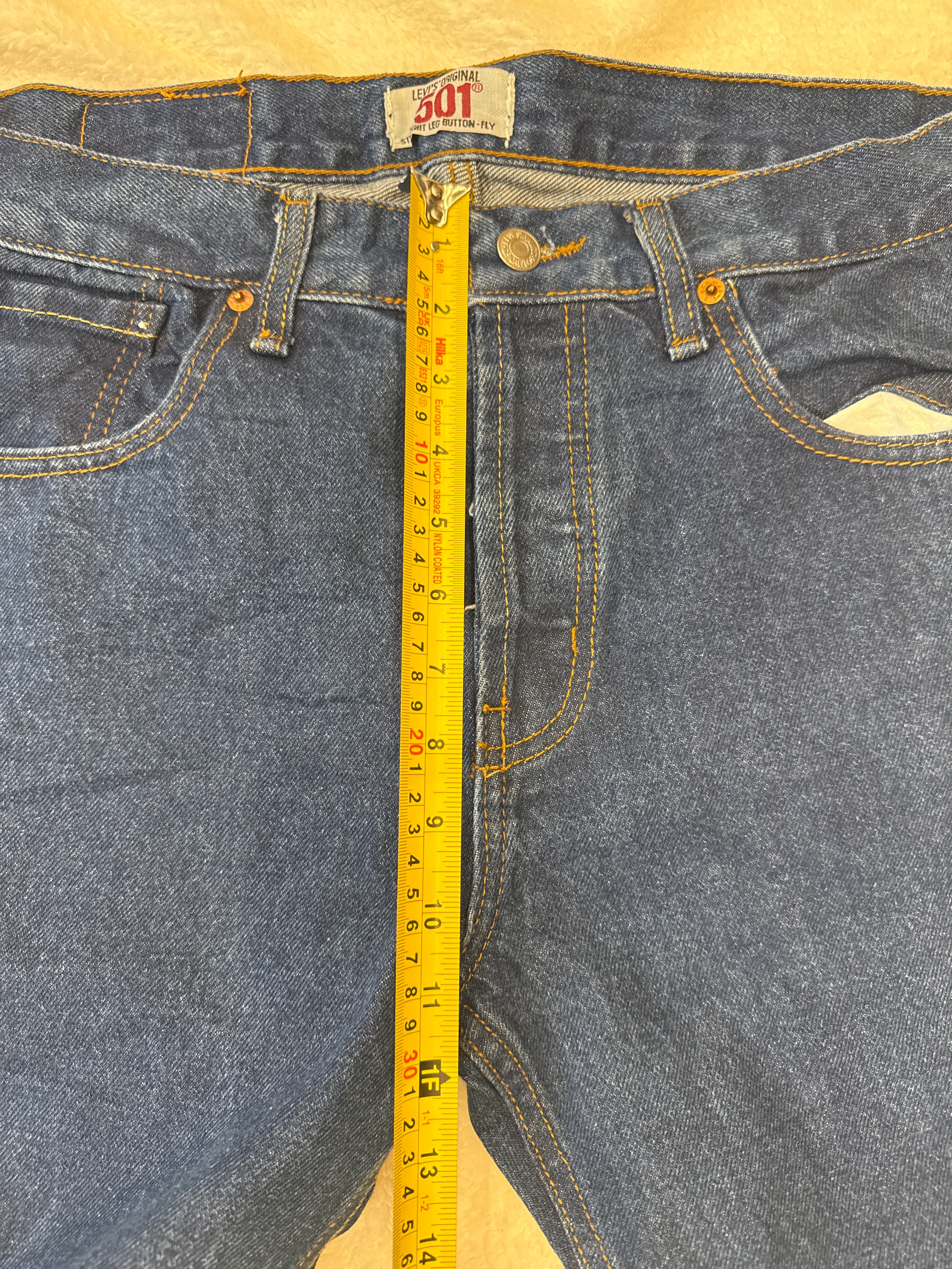 Vintage Levi's 501 XX, USA Made Denim Jeans - Blue - W32 L30