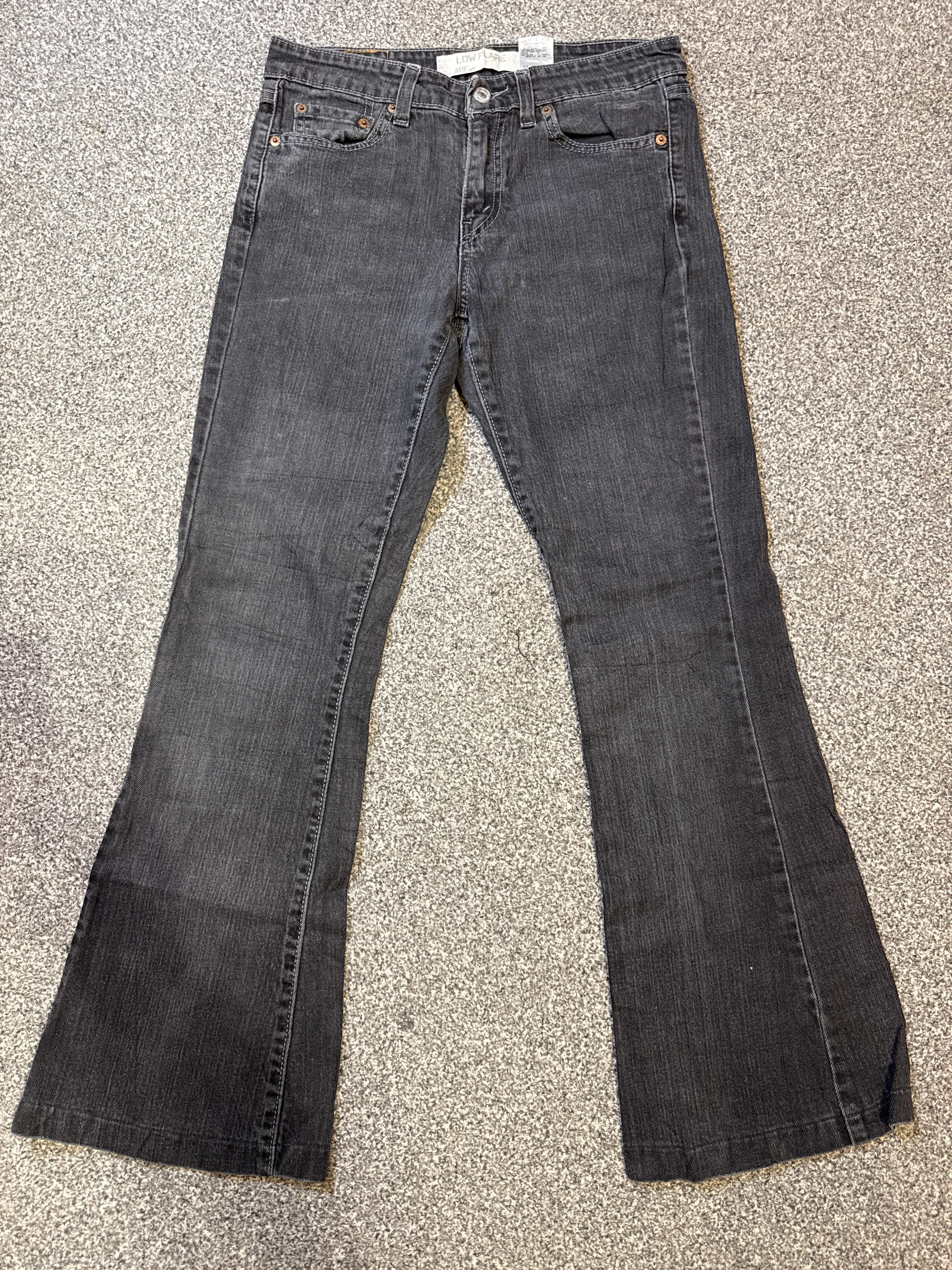 Levi’s Kids’ 519 Low Flare Black Jeans – P449