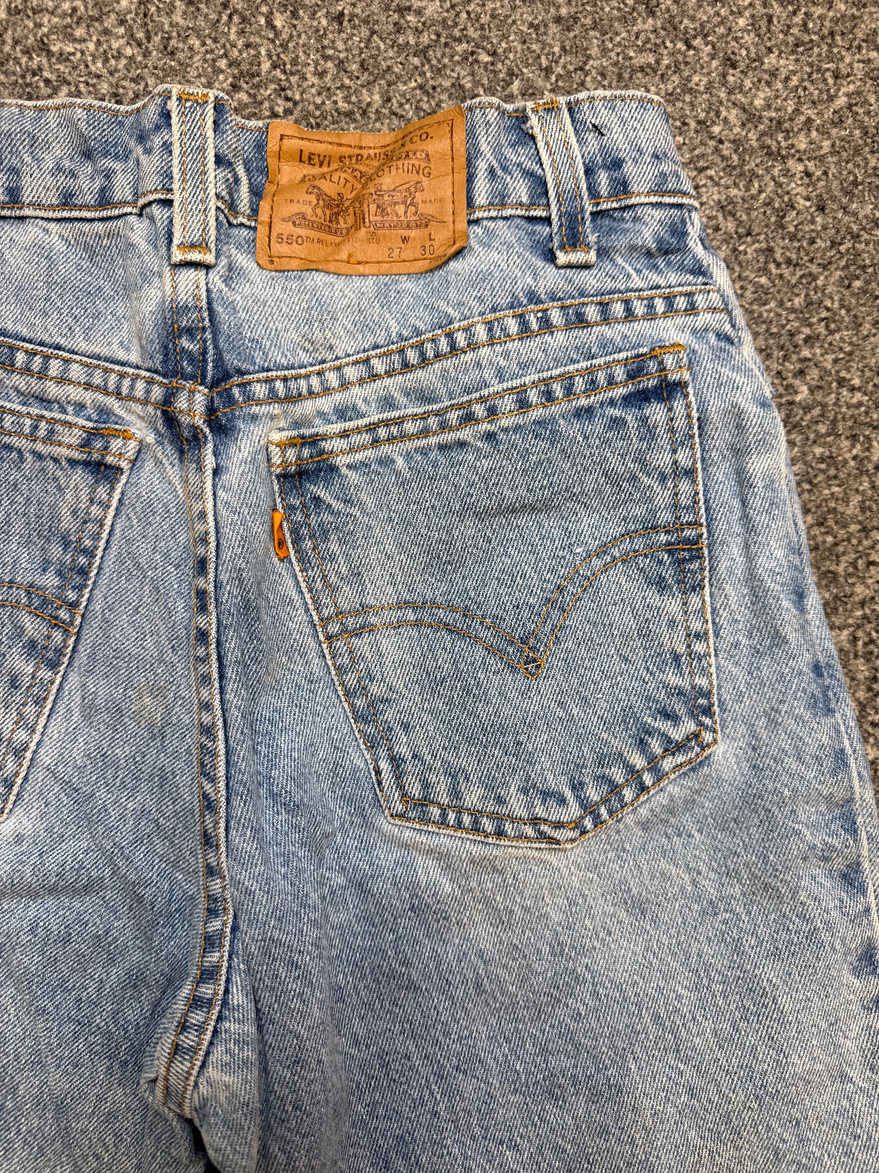 Levi’s Women’s Vintage Orange Tab Relaxed Fit “Student” Jeans – P396