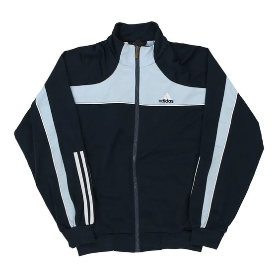 ADIDAS TRACK JACKET - MEDIUM NAVY POLYESTER