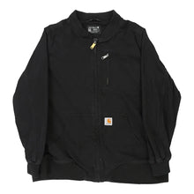  CARHARTT JACKET - LARGE BLACK COTTON