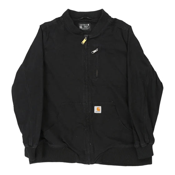 CARHARTT JACKET - LARGE BLACK COTTON