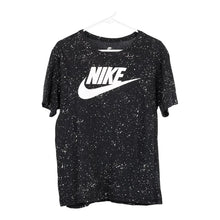  NIKE SPELLOUT T-SHIRT - LARGE BLACK COTTON BLEND