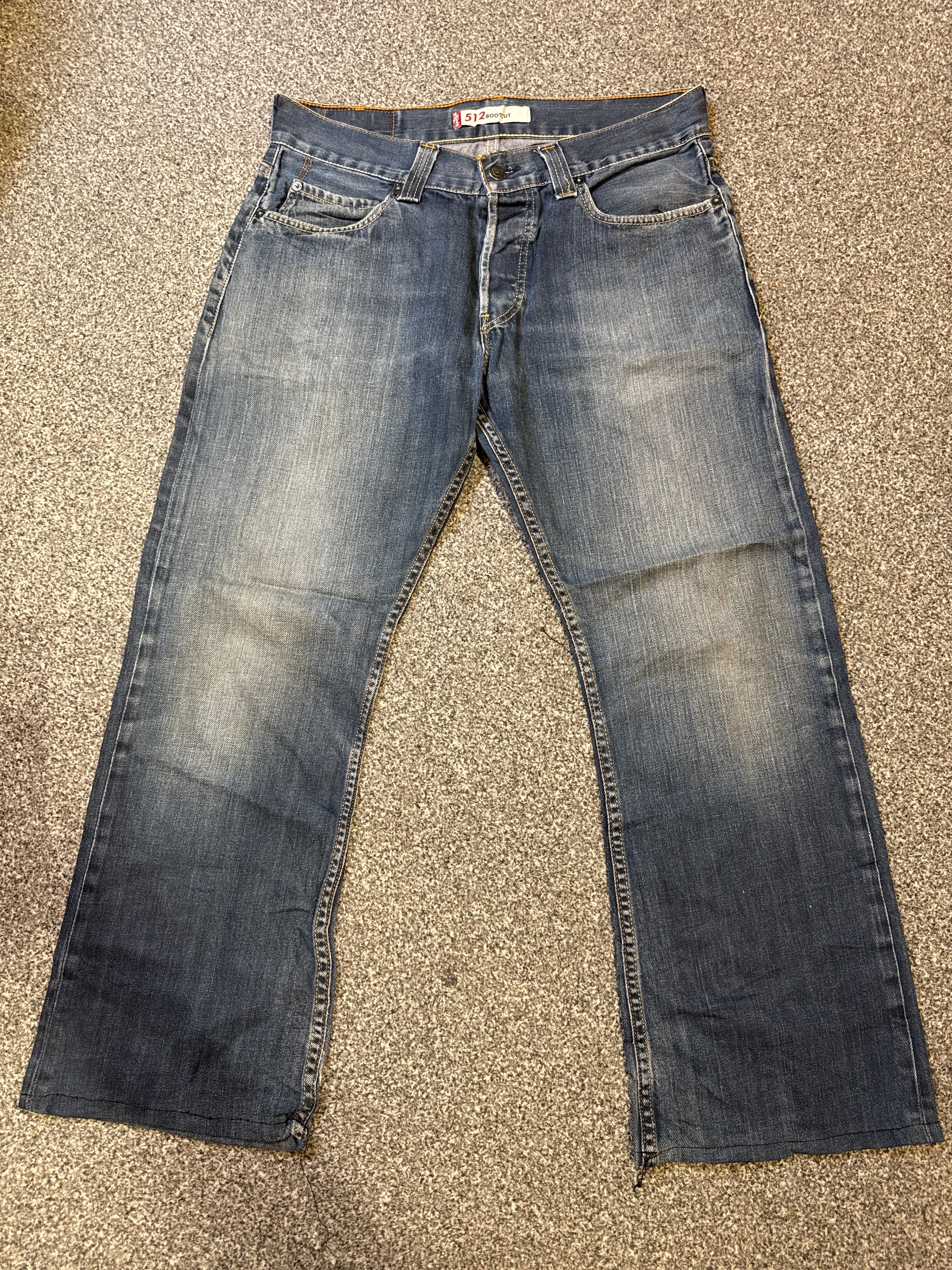 Levi’s Women’s Vintage 512 Bootcut Blue Jeans – P427