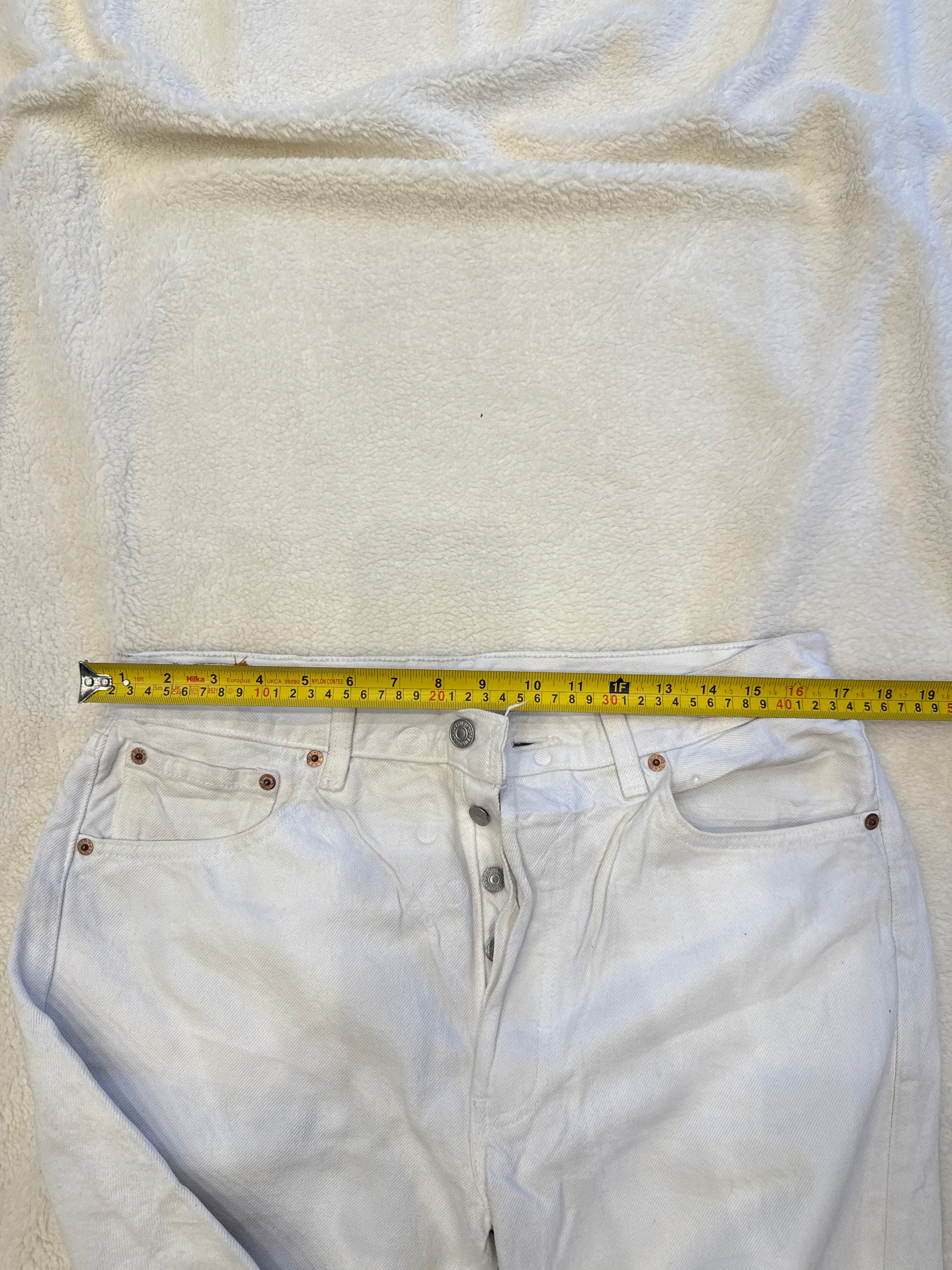 Vintage Levi's 501 XX, USA Made Denim Jeans - White - W34 L30