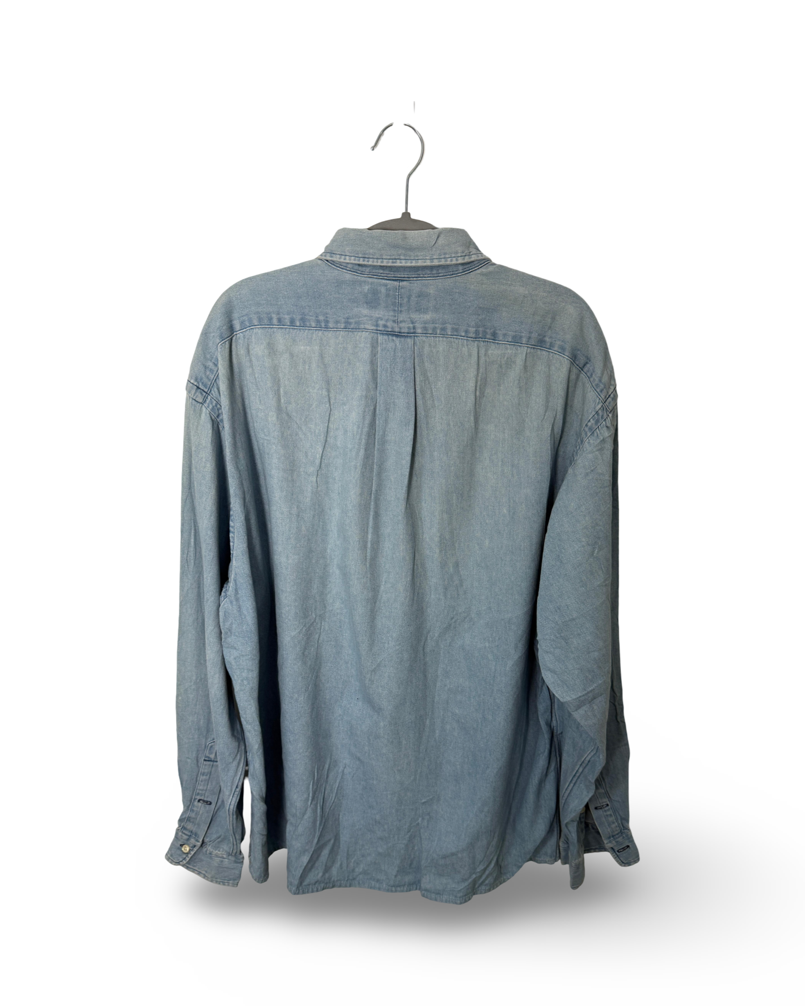 Vintage White UK Ralph Lauren Denim Button up Shirt