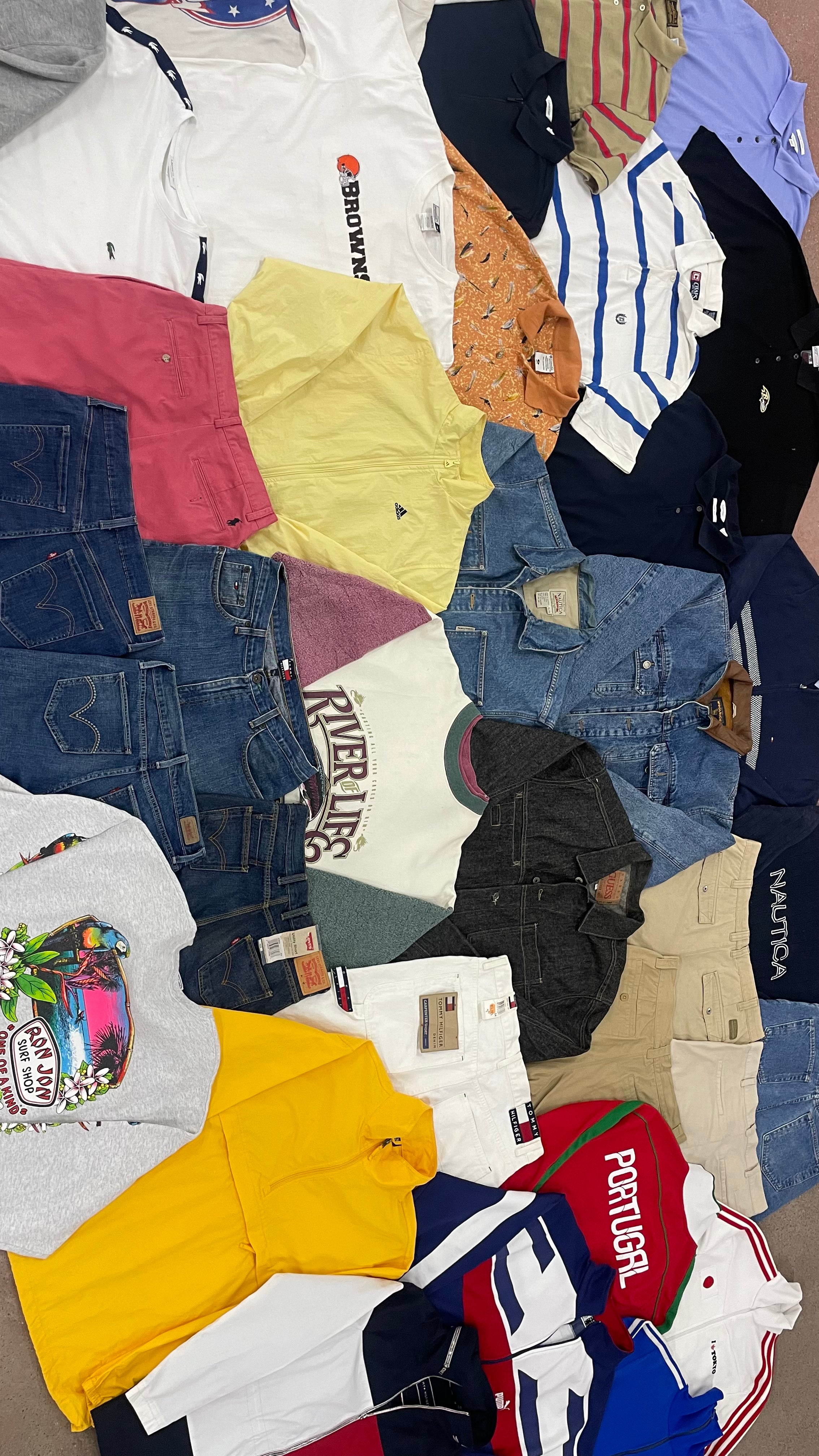 Reseller Box — Mixed Vintage Clothing (5 kg / 10 kg)