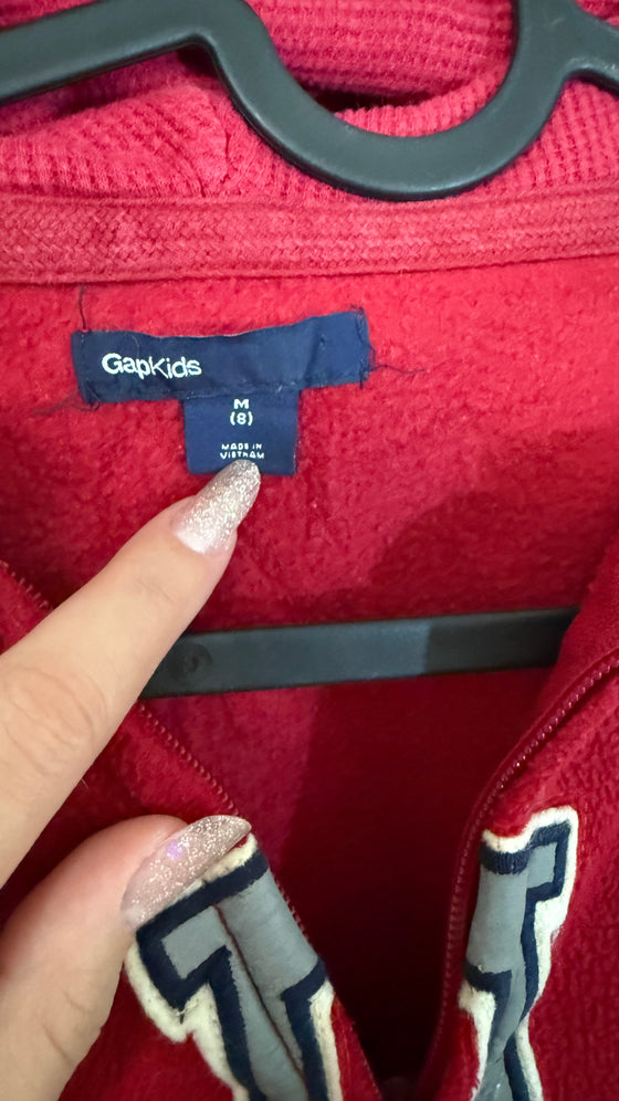 Retro GAP Zip-up Logo Hoodie