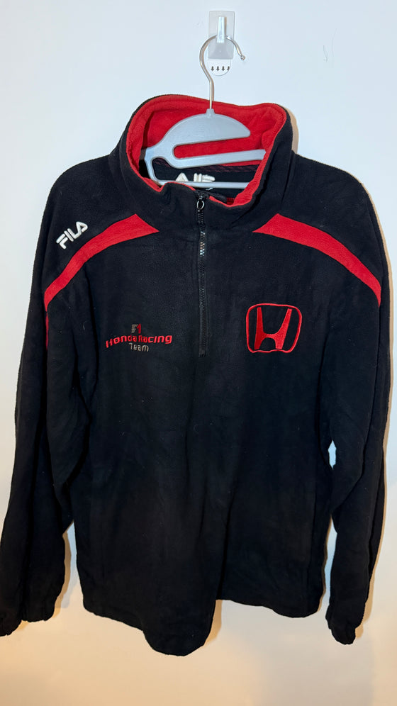 Rare Vintage Honda Team F1 Fleece Pullover, Fila F1 Team