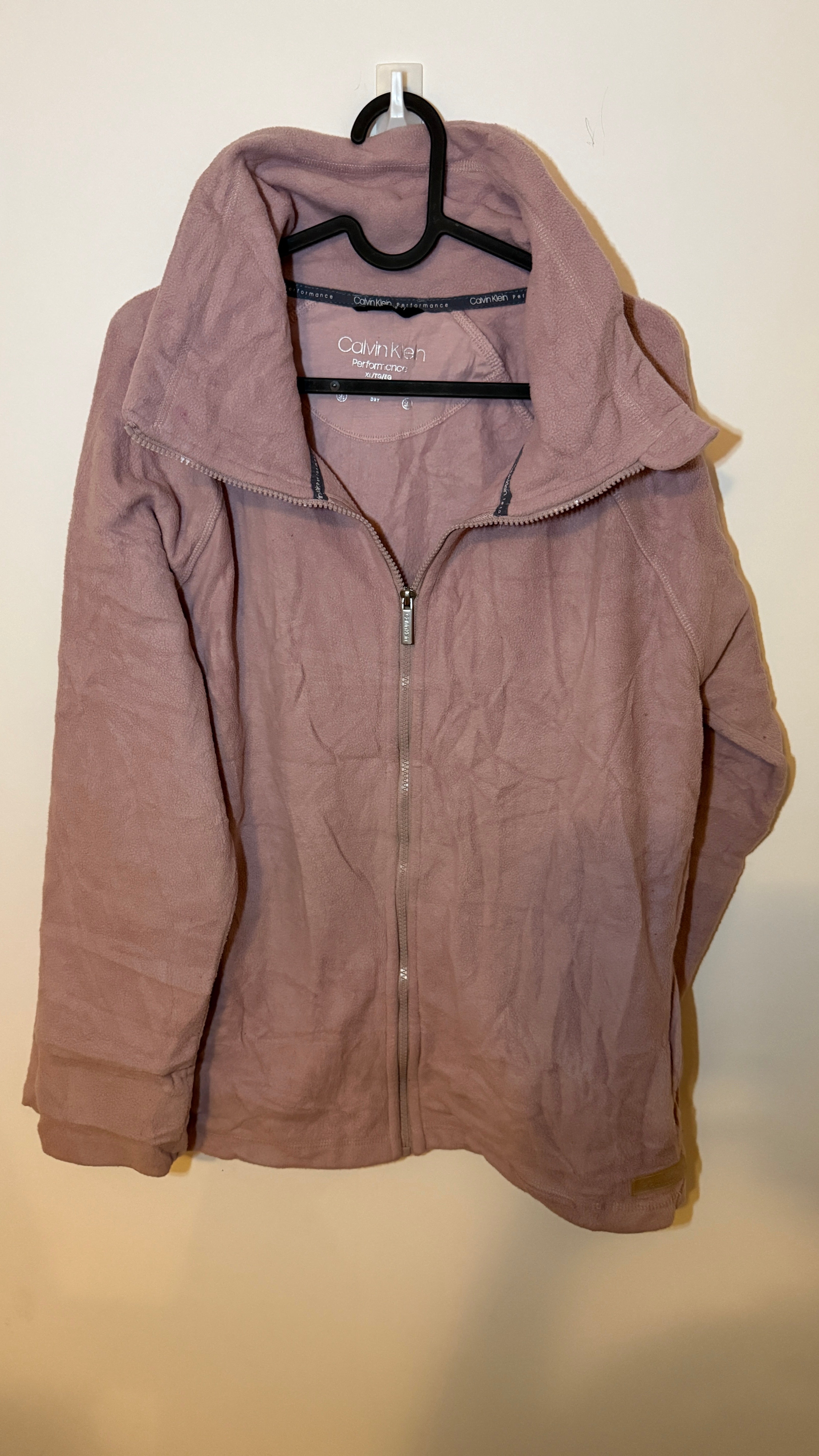 Calvin Klein Performance, Full Zip Fleece, Quick Dry