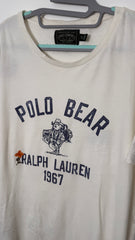 Vintage Polo Bear Ralph lauren Country Stencil Embroided T-Shirt