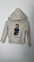 Vintage Ralph Lauren Polo Bear Grey Hoodie