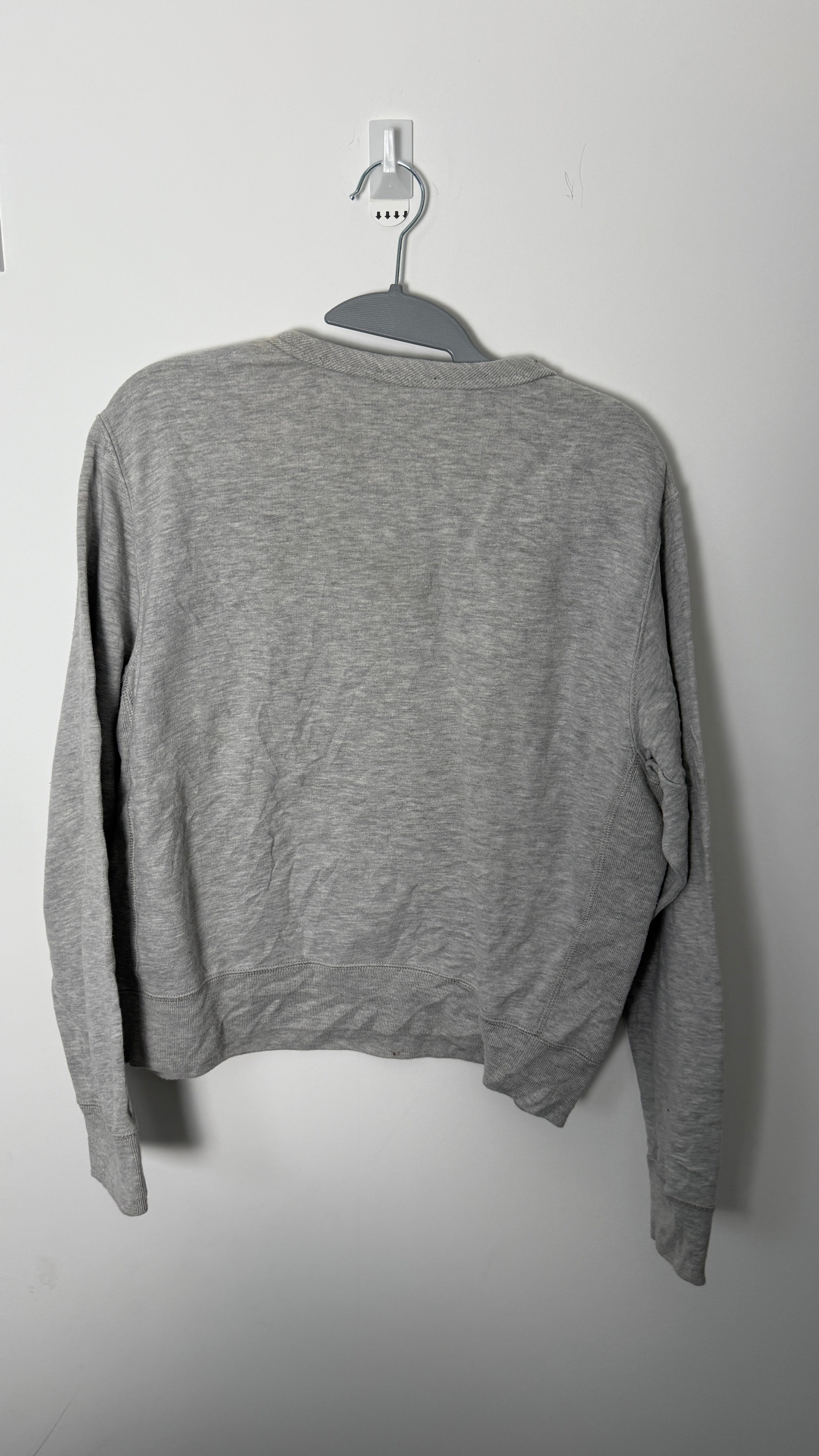 Rare Ralph Lauren Polo Bear New York City Sweat Shirt Crew Neck Preppy Coffee