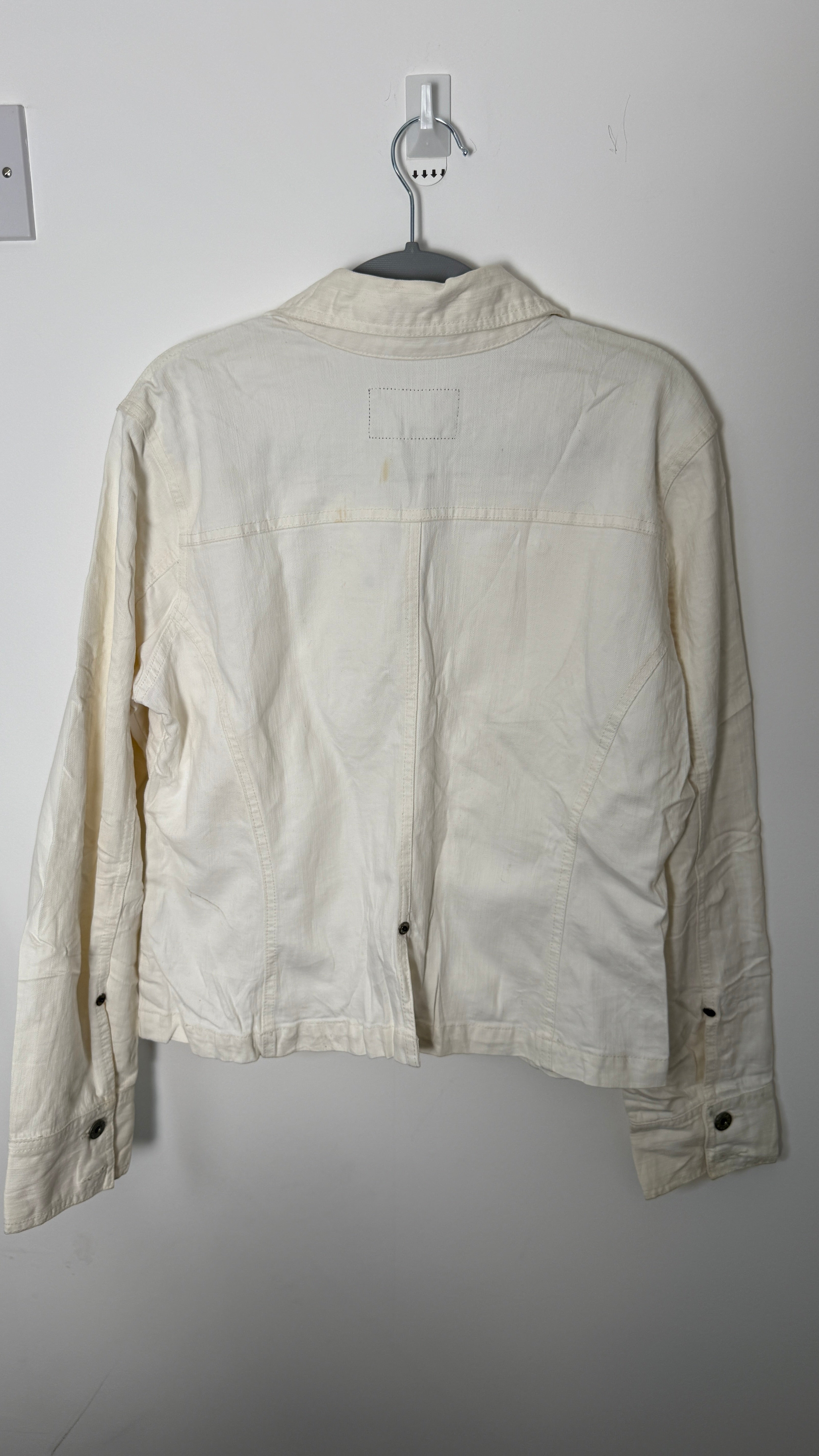 Nautica Jeans Company off white Denim Jacket