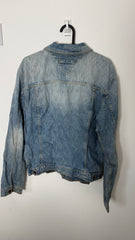 Vintage Tommy Hilfiger Denim Jacket White UK Western Trucker