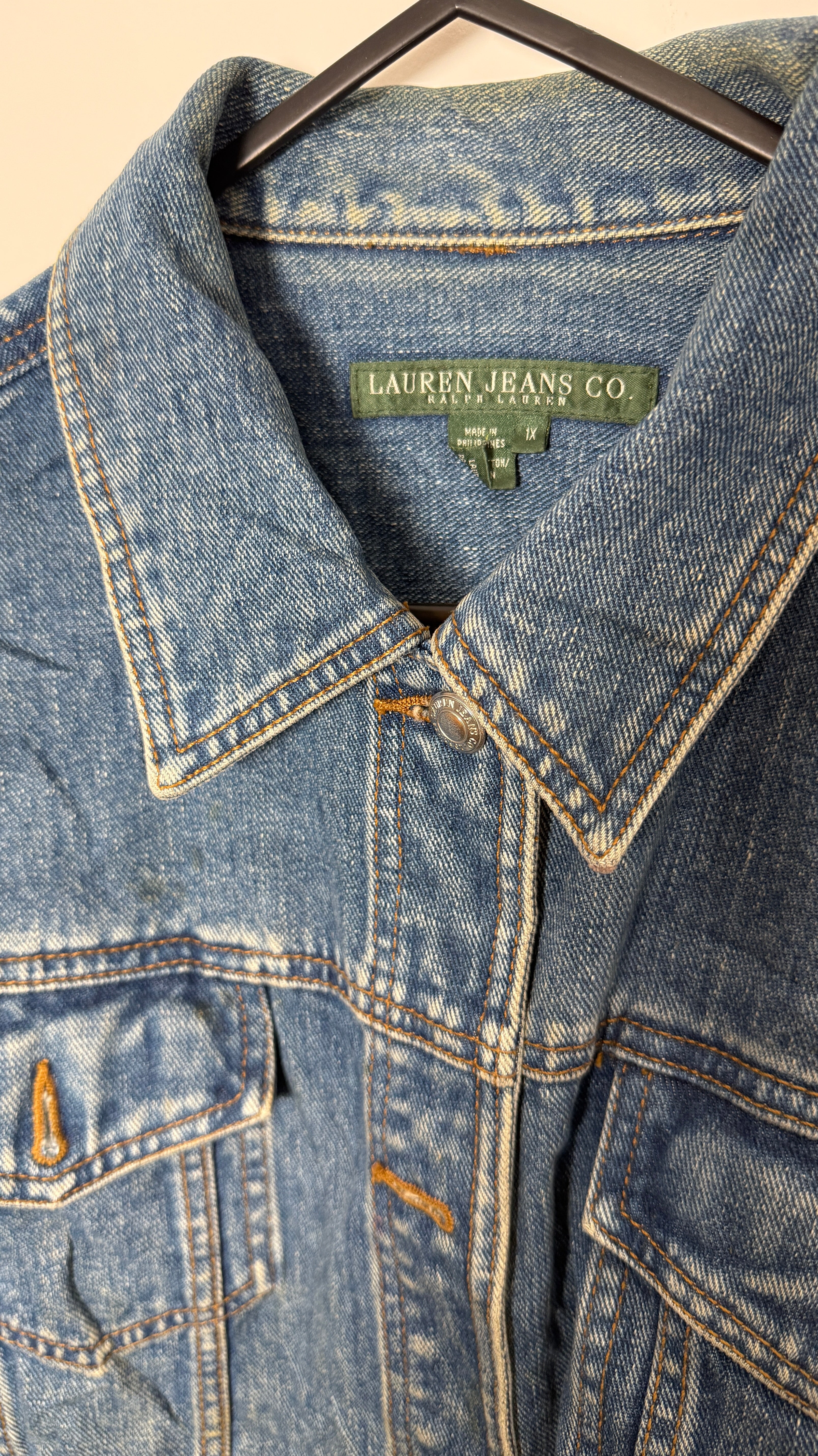 Vinatage Lauren Jeans by Ralph Lauren Jeans Jacket