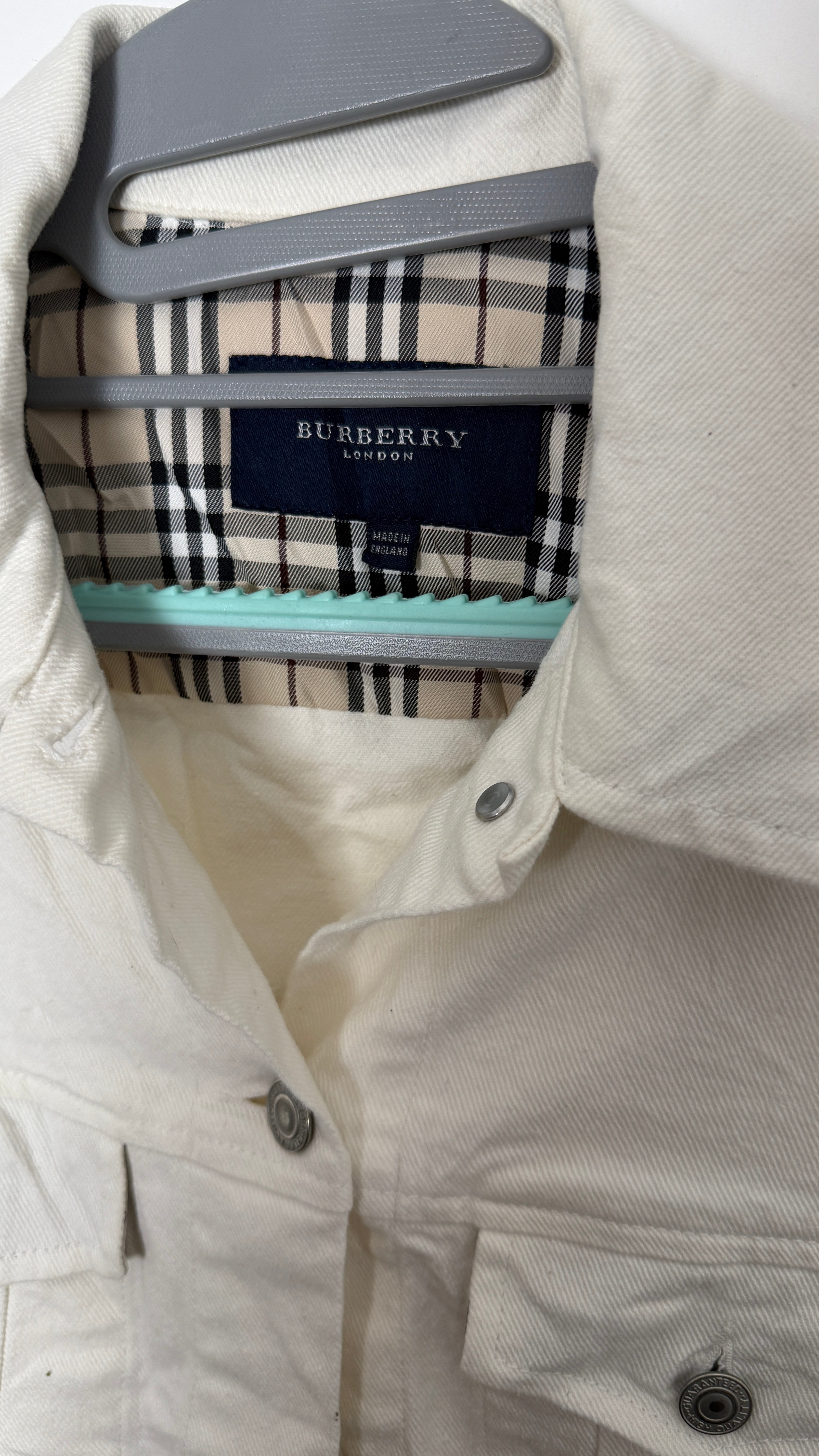 Vintage Burberry London Denim Jacket made in UK