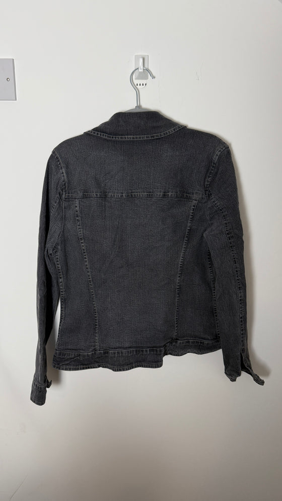 Vintage Double Breasted Burberry Denim Jacket