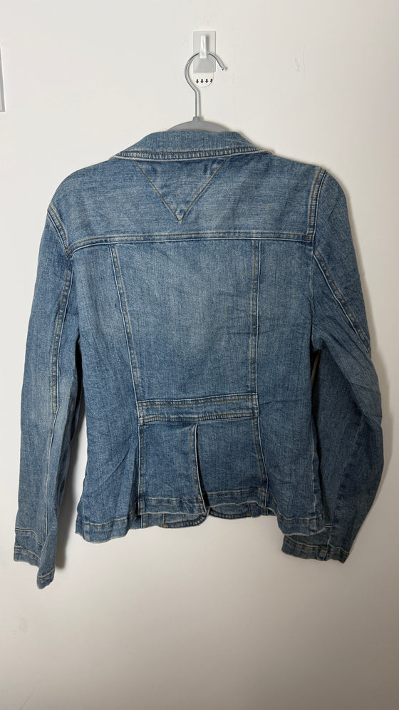 Vintage Tommy Hilfiger Tailerd Denim Long Sleeved Blazer Jacket