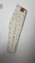 Vintage Levi's 501 XX, USA Made VIVA Mexico Y2K Denim Jeans - W36 L29
