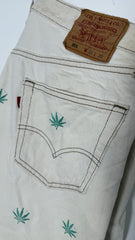 Vintage Levi's 501 XX, USA Made VIVA Mexico Y2K Denim Jeans - W36 L29