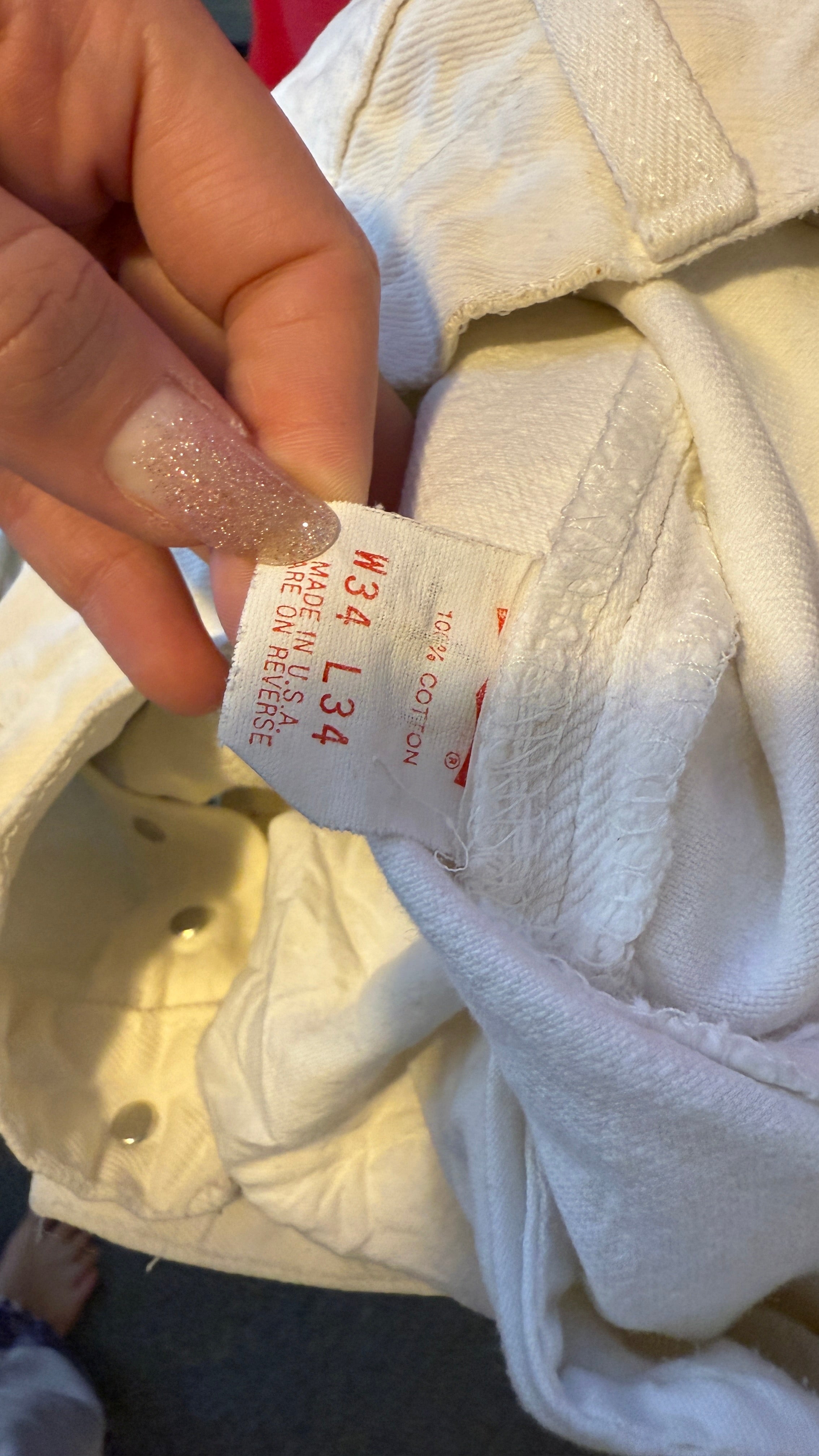 Vintage Levi's 501 XX, USA Made Denim Jeans - W32 L32