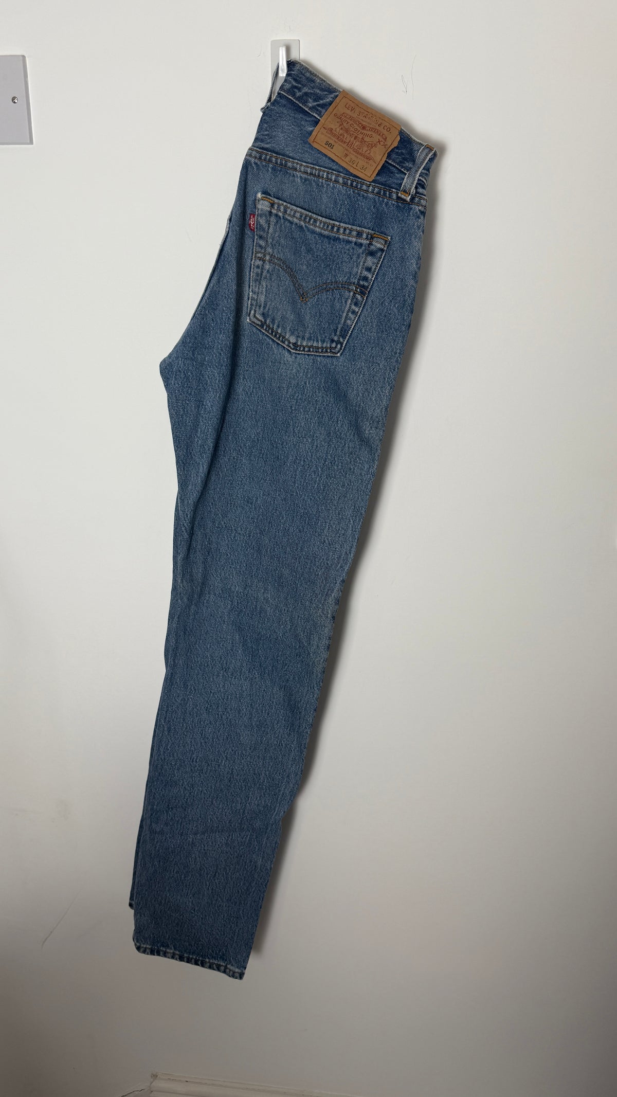 Vintage Levi's 501 XX, USA Made Denim Jeans - W30 L34