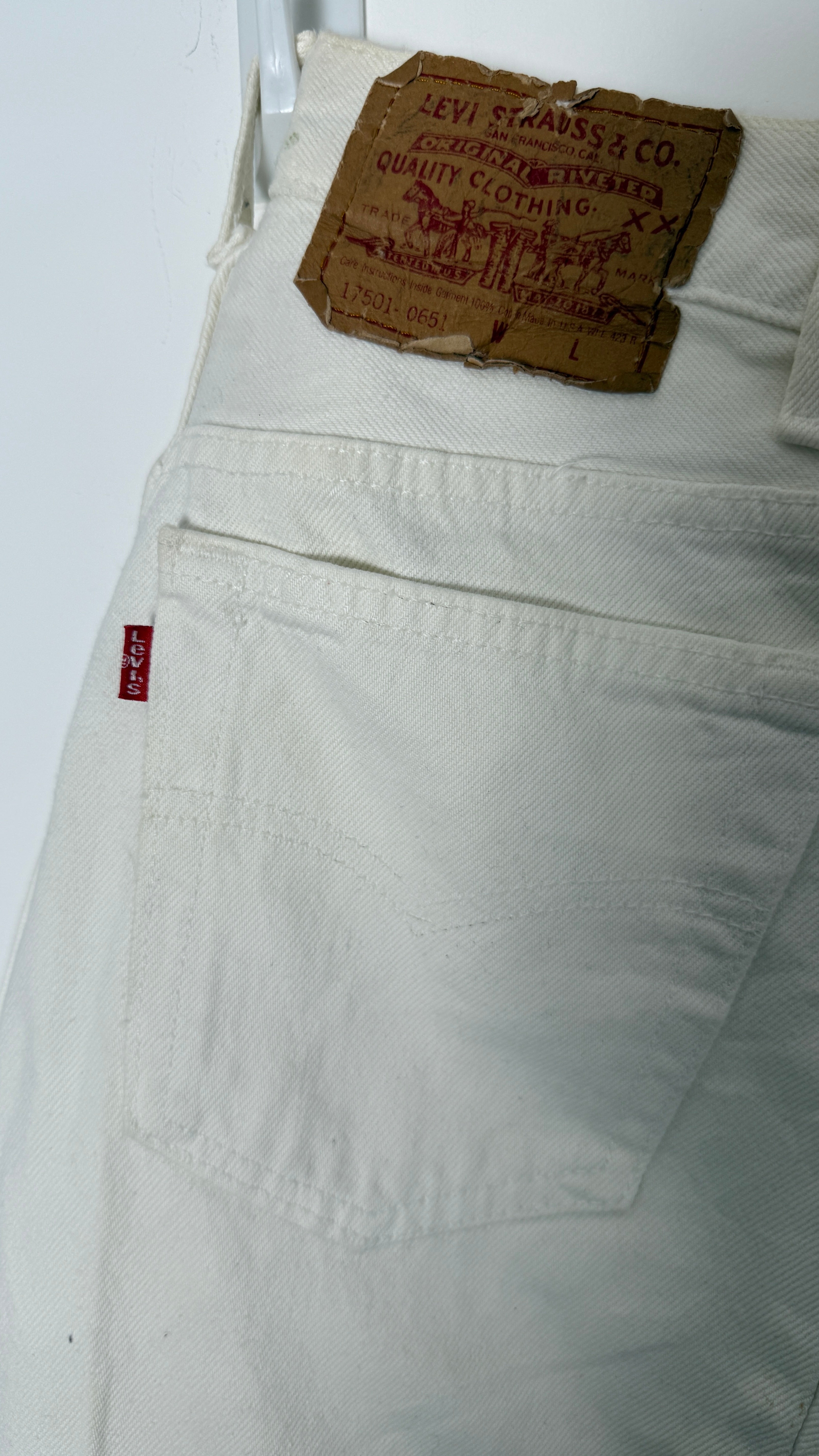 Vintage Levi's 501 XX, USA Made Denim Jeans - W27 L28